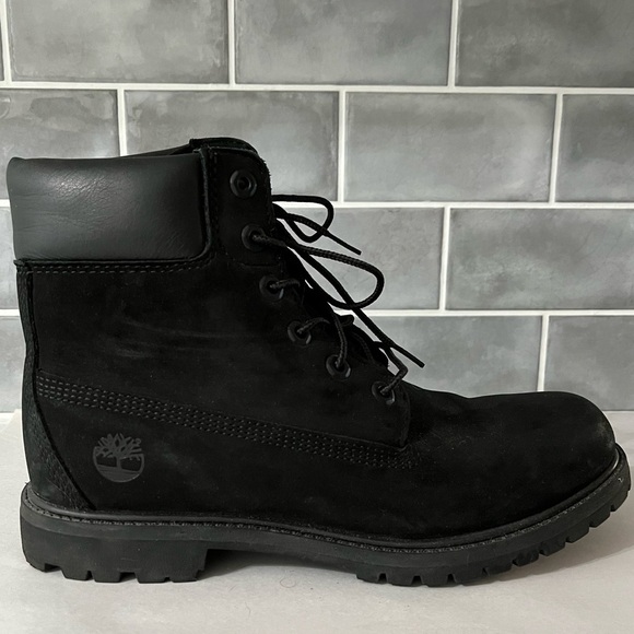 Women's Timberland® Premium 6-Inch Waterproof Boot 10 Rugged Workwear Nubuck - Picture 1 of 9